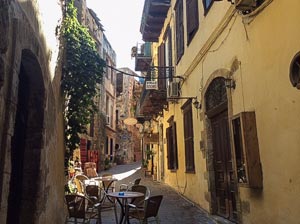 street in Chania