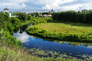 landscape near Suzdal